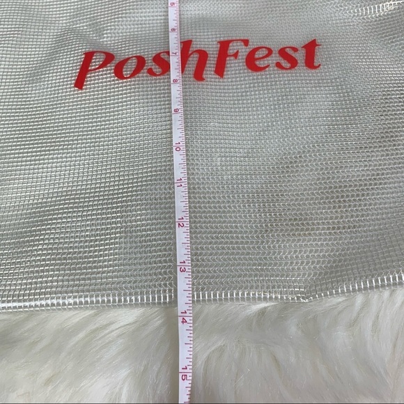 PoshFest 2019 Clear Vinyl Tote Bag - Picture 5 of 6